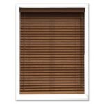 50 mm Spruce Ahşap Jaluzi Perde İp Merdivenli