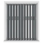 Antrasit Kumaş Dikey Perde 127mm DKP200