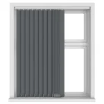 Antrasit Kumaş Dikey Perde 89mm DKP100 - Görsel 5