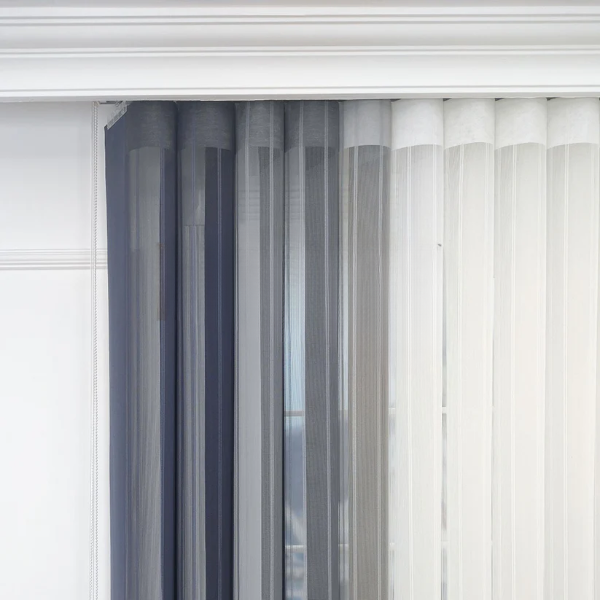 Arduvaz Gri, Gri ve Açık Gri Renkli Çizgili Dikey Tül Perde DT_14_13_12_02 - Görsel 7