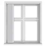 Beyaz Kumaş Dikey Perde 89mm DKP500 - Görsel 5