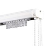 TÜL Dikey Perde Bitmiş Mekanizma Beyaz