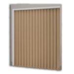 Sütlü Kahve Polyester Dikey Perde - Görsel 2