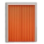 Turuncu Polyester Dikey Perde