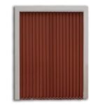 Kahverengi Polyester Dikey Perde