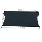 Kumaş Dikey Perde 89 mm Etek Ağırlığı Siyah - Görsel 5