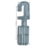 Dikey Perde Vagon Kancalı Mandal - Görsel 10