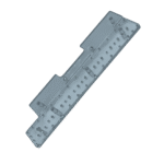 Tül Dikey Perde Şeffaf Kumaş Askısı Dişi - Görsel 9