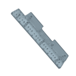 Tül Dikey Perde Şeffaf Kumaş Askısı Dişi - Görsel 10