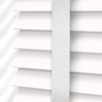 50 mm Kirli Beyaz TruWood Ahşap Jaluzi Perde Kurdele Merdivenli - Görsel 2