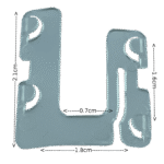 16mm Alüminyum Jaluzi Perde Spacer - Görsel 5