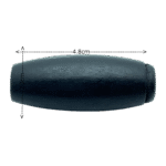 Ahşap Jaluzi Perde Black-Siyah Püskül - Görsel 2