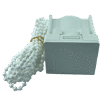 50mm Ahşap Jaluzi Redüktörlü Zincir Mekanizma Beyaz - Görsel 5