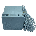 50mm Ahşap Jaluzi Redüktörlü Zincir Mekanizma Açık Gri - Görsel 5