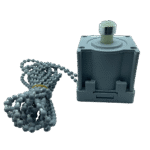 50mm Ahşap Jaluzi Redüktörlü Zincir Mekanizma Açık Gri - Görsel 11