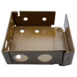 50mm Ahşap Jaluzi Çikolata Kahve Kelepçe