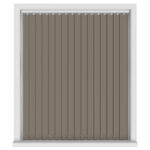 Kahverengi Kumaş Dikey Perde 89mm DKP1700 - Görsel 2