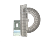 Dar Kasa Stor Perde Metal Kelepçe Portray SPY006 - Görsel 3