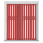 Kiremit Rengi Kumaş Dikey Perde 89mm DKP1900