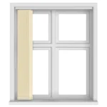 Krem Kumaş Dikey Perde 89mm DKP2300 - Görsel 5