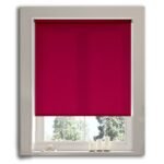 Koyu Fuşya MA Serisi Polyester Stor Perde