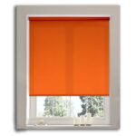 Turuncu MA Serisi Polyester Stor Perde