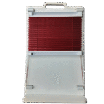 Kırmızı Plise Perde - Görsel 2