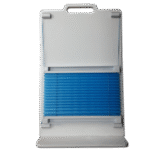 Mavi Plise Perde - Görsel 2