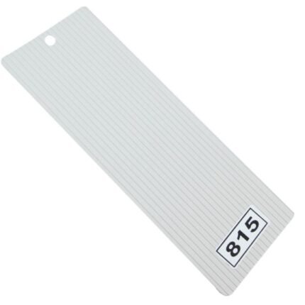 Gri Oluklu Pvc Dikey Yedek Slat