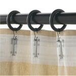 Rustik Perde Halkası Beyaz - Görsel 2