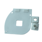 Kapalı Kasa Perde Dişi Aparatlı Küçük Kutu Modüler Beyaz Sol Kapak - Görsel 10