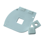 Kapalı Kasa Perde Dişi Aparatlı Küçük Kutu Modüler Beyaz Sol Kapak - Görsel 12