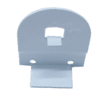 32 lik Beyaz Yaylı Stor Perde ve Projeksiyon Perde Kare Pimli Metal Ayak