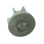 32'lik Yuvarlak Şeffaf Pimli Krem Boru Sonu Tıpa - Görsel 5