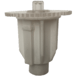 32 lik Çevirme Mekanizma Pimli Beyaz Boru Sonu Tıpası - Görsel 5