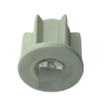 28'lik Kare Şeffaf Pimli Krem Boru Sonu Tıpası - Görsel 8