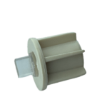 28'lik Kare Şeffaf Pimli Krem Boru Sonu Tıpası - Görsel 9