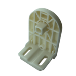 Dar Kasa Kare Tıpalı Krem Ayak - Görsel 6