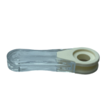 Perde Ağırlık Krem Yuvarlak Başlı Kristal Elçek - Görsel 4