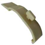 Geniş Kasa Stor Plastik Krem Kornej Kelepçe Portray - Görsel 4