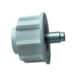 45'lik Bilyeli Yuvarlak Demir Pimli Beyaz Boru Sonu Tıpası - Görsel 5