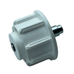 45'lik Bilyeli Yuvarlak Demir Pimli Beyaz Boru Sonu Tıpası - Görsel 6