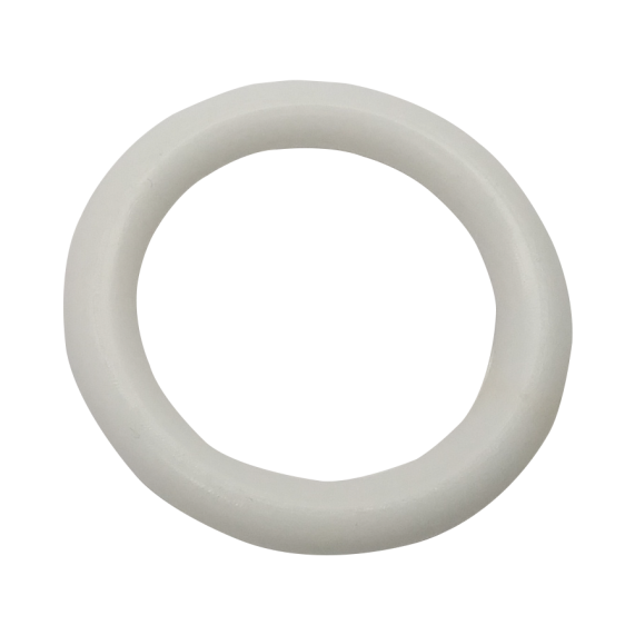 spy282 Rustik Perde Halkası Beyaz - Görsel 1