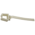 Rustik Perde Ray Kelepçesi Beyaz