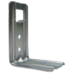 L Montaj Ayağı Galvanizli 8 cm