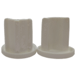 Stor Perde Yuvarlak Beyaz Etek Çıta Tıpası - Görsel 2