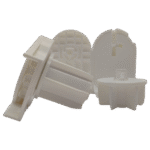 38 lik Beyaz Zincir Mekanizma Kare Tıpalı ve Mandallı Plastik Ayaklı Takım