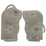 Çiftli Mekanizma Beyaz Kapalı Kasa Kapak ve Mekanizma Takım