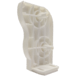 Kapalı Kasa Perde Kare Tıpalı Çiftli Mekanizma Beyaz Sağ Kapak