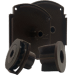 Kapalı Kasa Küçük Kutulu Perde Kahverengi Kapak ve Mekanizma Takımı